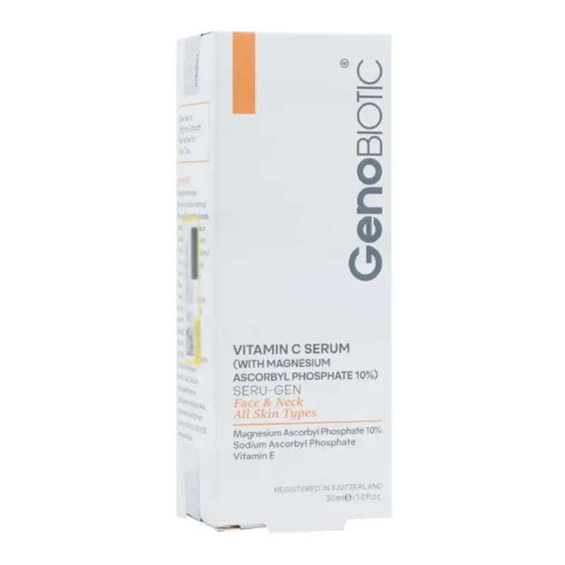 سرم ویتامین سی ژنوبایوتیک حاوی منیزیم آسکوربیل فسفات 30ml