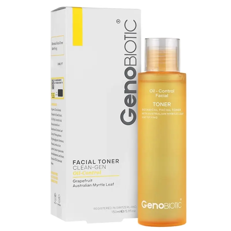 تونر تنظیم کننده چربی و براقیت ژنوبایوتیک 150ml