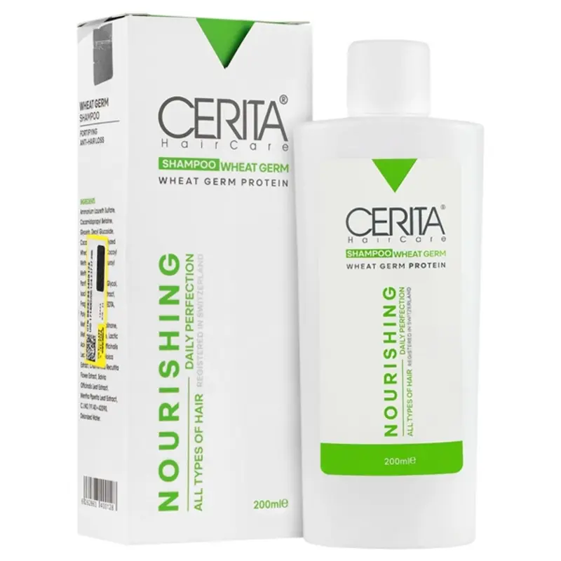 شامپو ضدریزش جوانه گندم سریتا 200ml