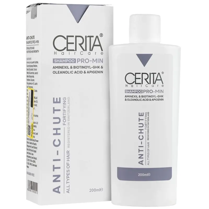 شامپو پرومین تقویت مو و رشد مو سریتا 200ml