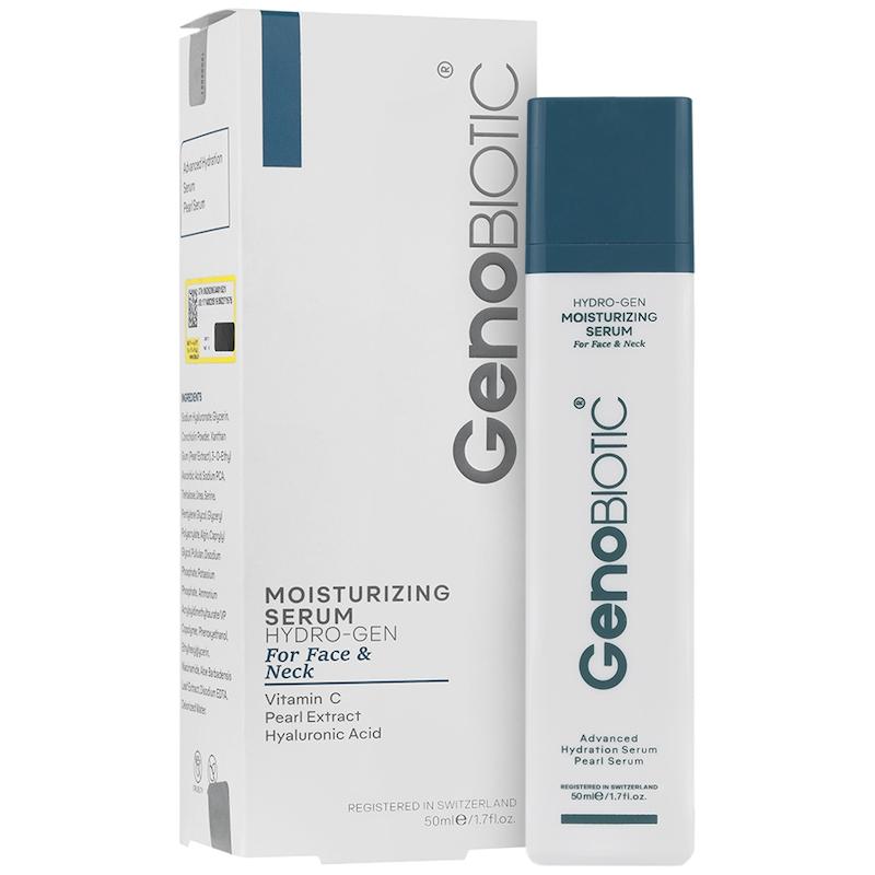 سرم آبرسان و روشن کننده صورت و گردن ژنوبایوتیک 50ml