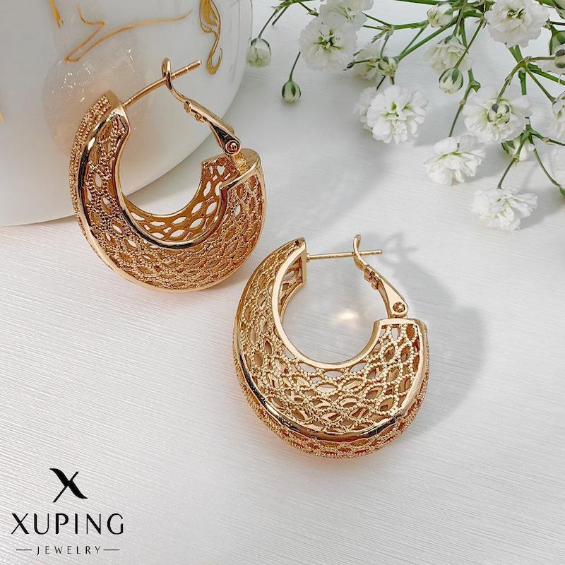 گوشواره مشبک طرح‌طلا ژوپینگ