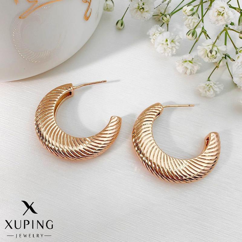 گوشواره آینه‌تراش طرح‌طلا ژوپینگ