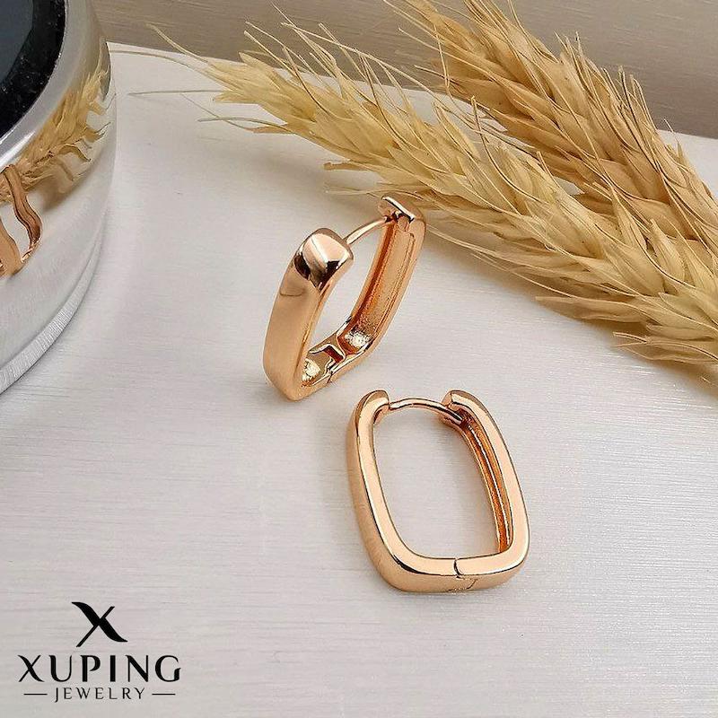 گوشواره بیضی آینه‌ای ژوپینگ