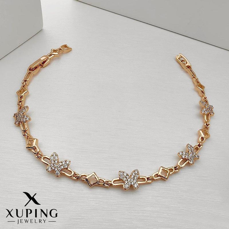 دستبند پروانه نگین‌دار ژوپینگ