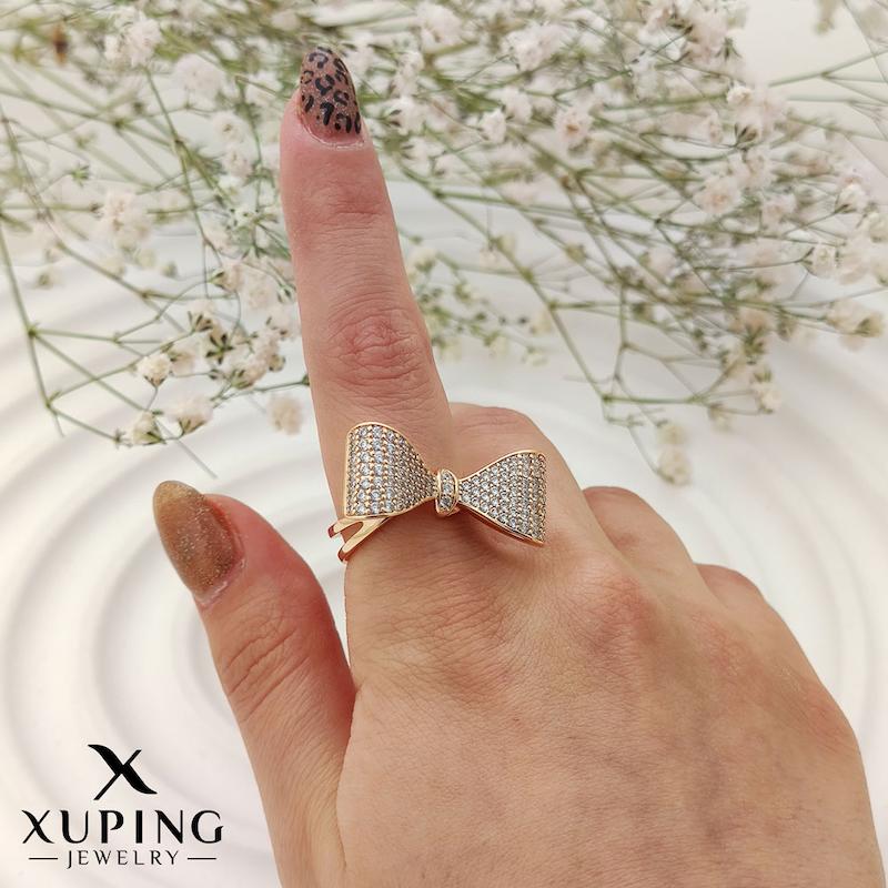 انگشتر پاپیون نگین‌دار ژوپینگ