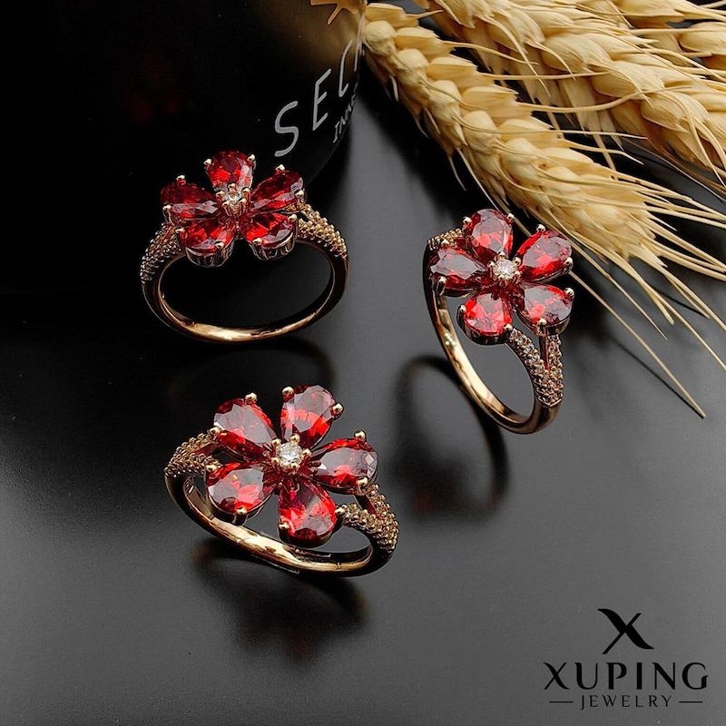 انگشتر شکوفه جواهری ژوپینگ