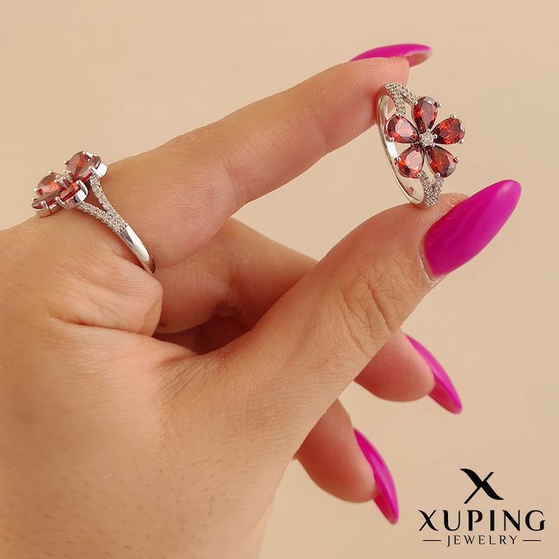 انگشتر شکوفه جواهری ژوپینگ