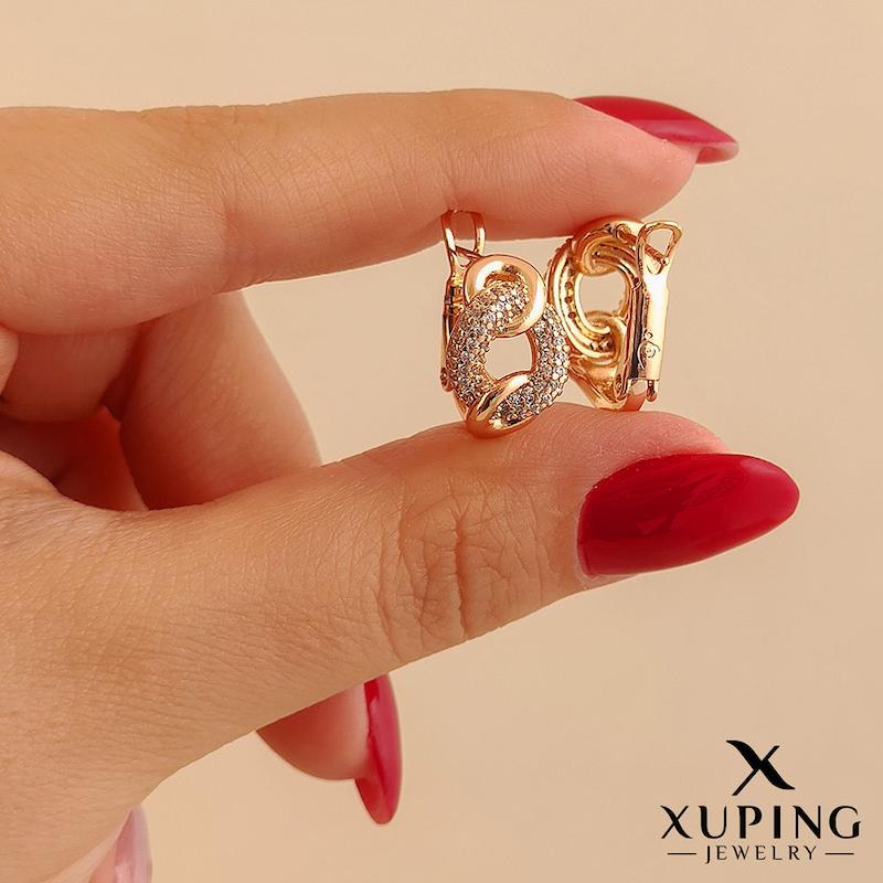 گوشواره کارتیر نگین‌دار ژوپینگ