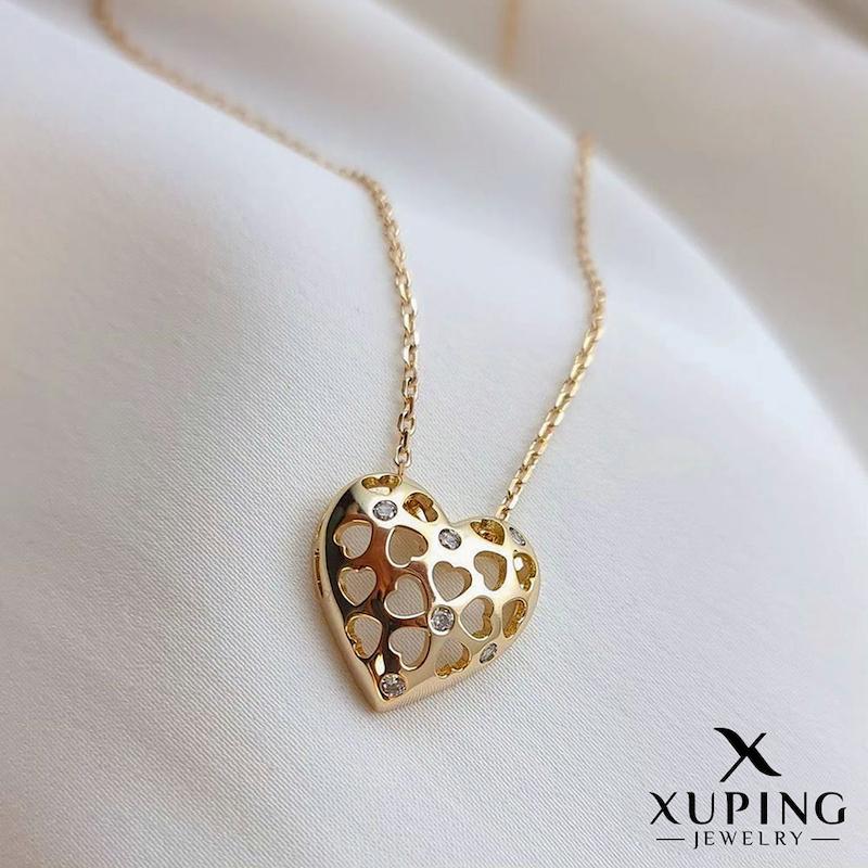گردنبند قلبی مشبک ژوپینگ