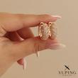 گوشواره حلقه طرح‌طلا ژوپینگ