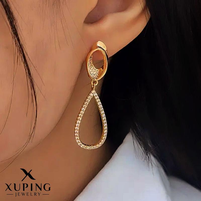 گوشواره آویز اشکی ژوپینگ