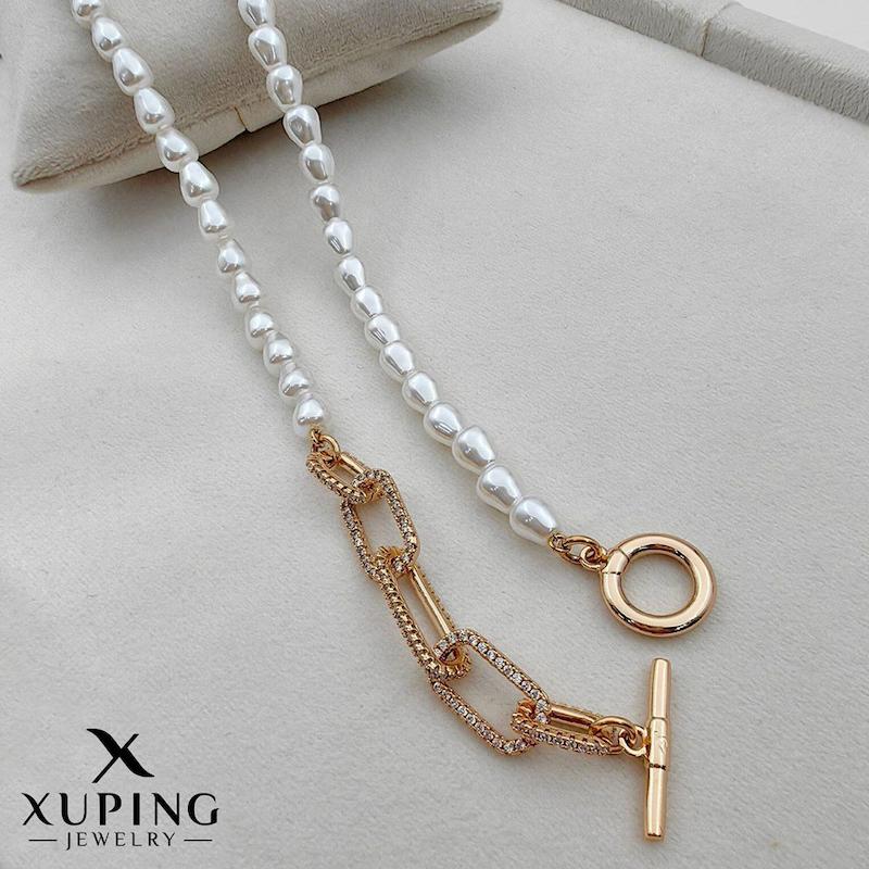 گردنبند مروارید قفل T ژوپینگ