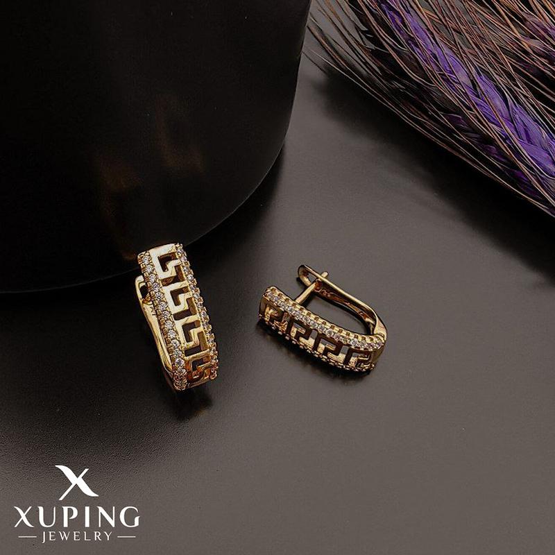 گوشواره ورساچه نگین‌دار ژوپینگ