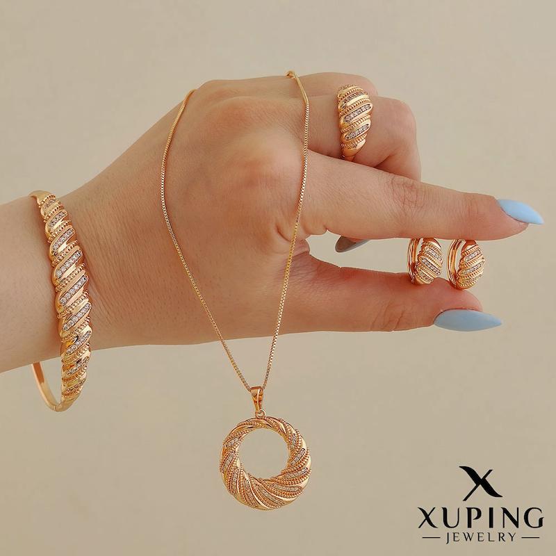 سرویس نگین‌دار طرح‌طلا ژوپینگ