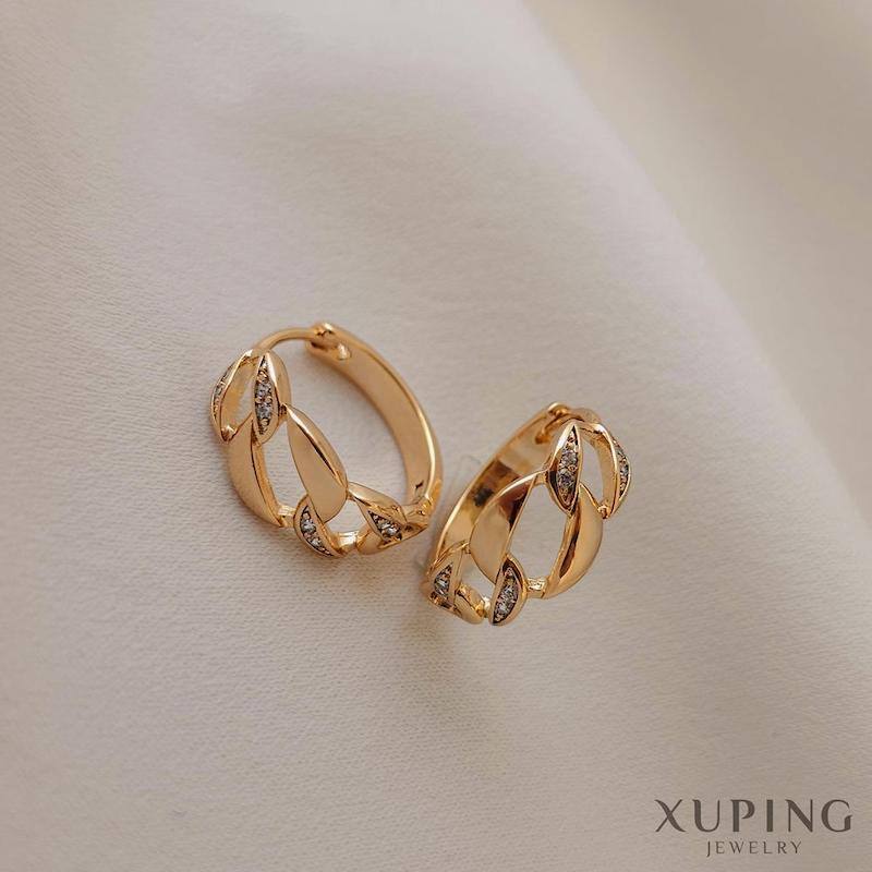 گوشواره کارتیر نگین‌دار ژوپینگ