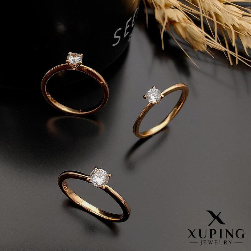 انگشتر مینیمال تک‌نگین ژوپینگ