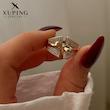 انگشتر پاپیون نگین‌دار ژوپینگ