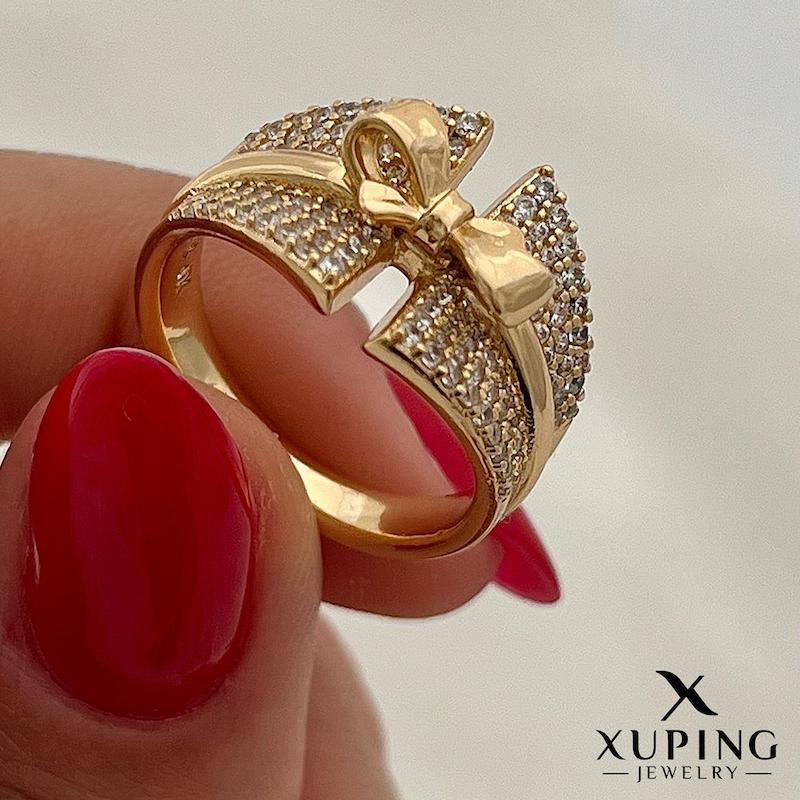 انگشتر پاپیون نگین‌دار ژوپینگ