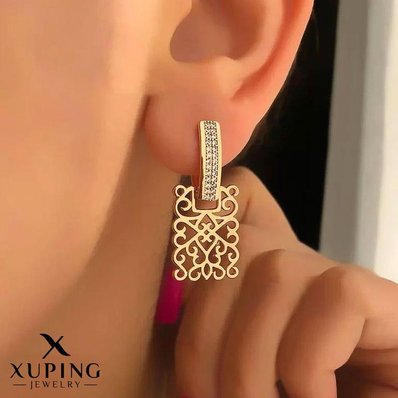 گوشواره آویز اسلیمی ژوپینگ