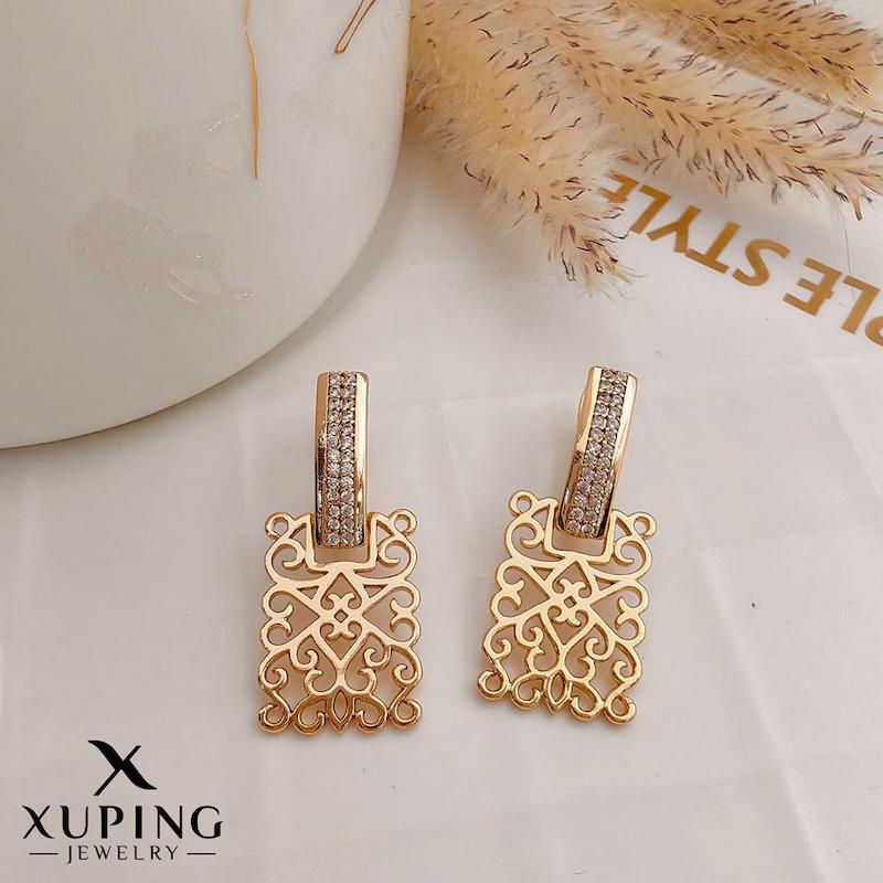 گوشواره آویز اسلیمی ژوپینگ