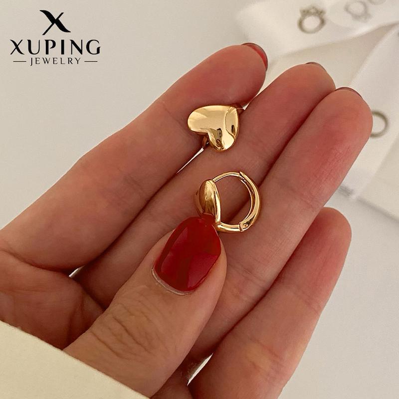 گوشواره قلبی بزرگ ژوپینگ