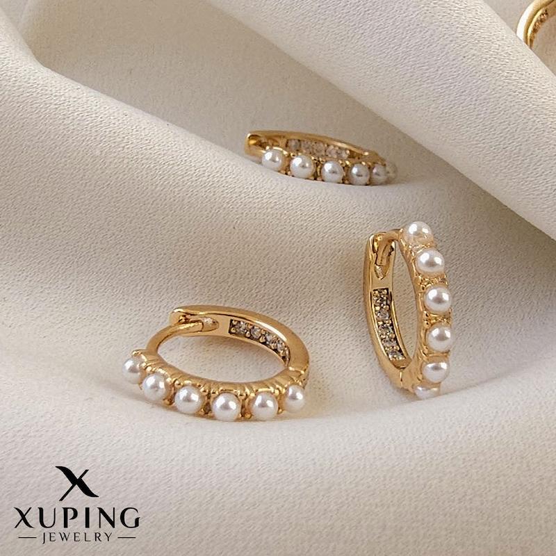 گوشواره حلقه مرواریدی ژوپینگ