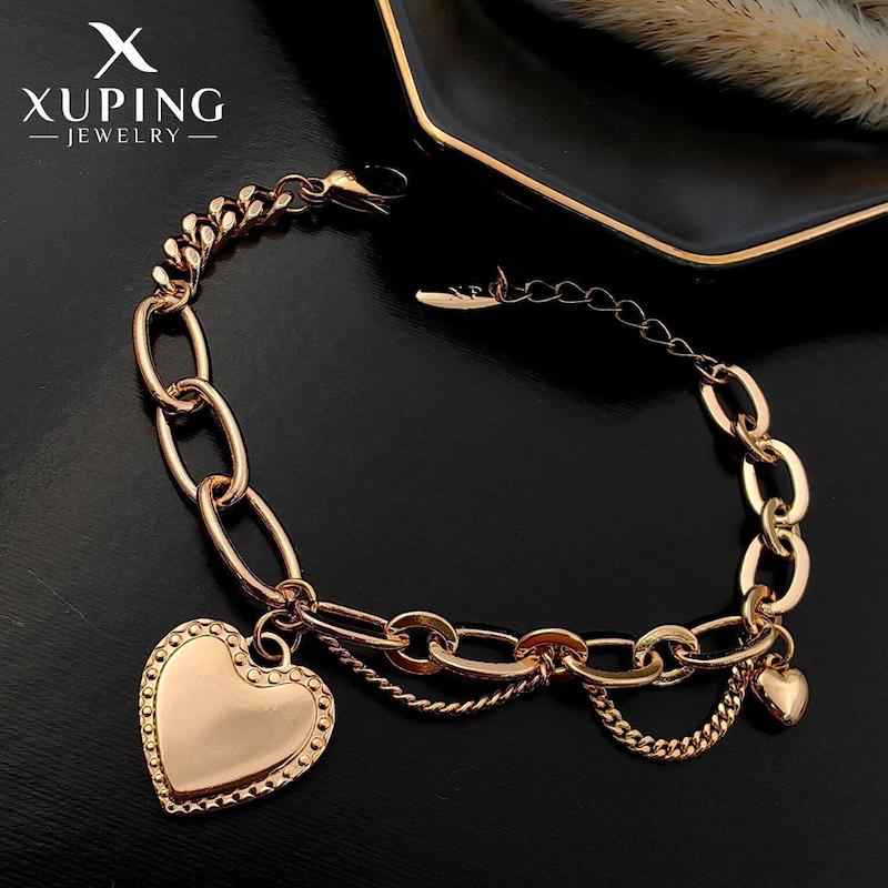 دستبند ترکیبی قلب‌آویز ژوپینگ