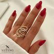 انگشتر نگین‌دار طرح‌طلا ژوپینگ