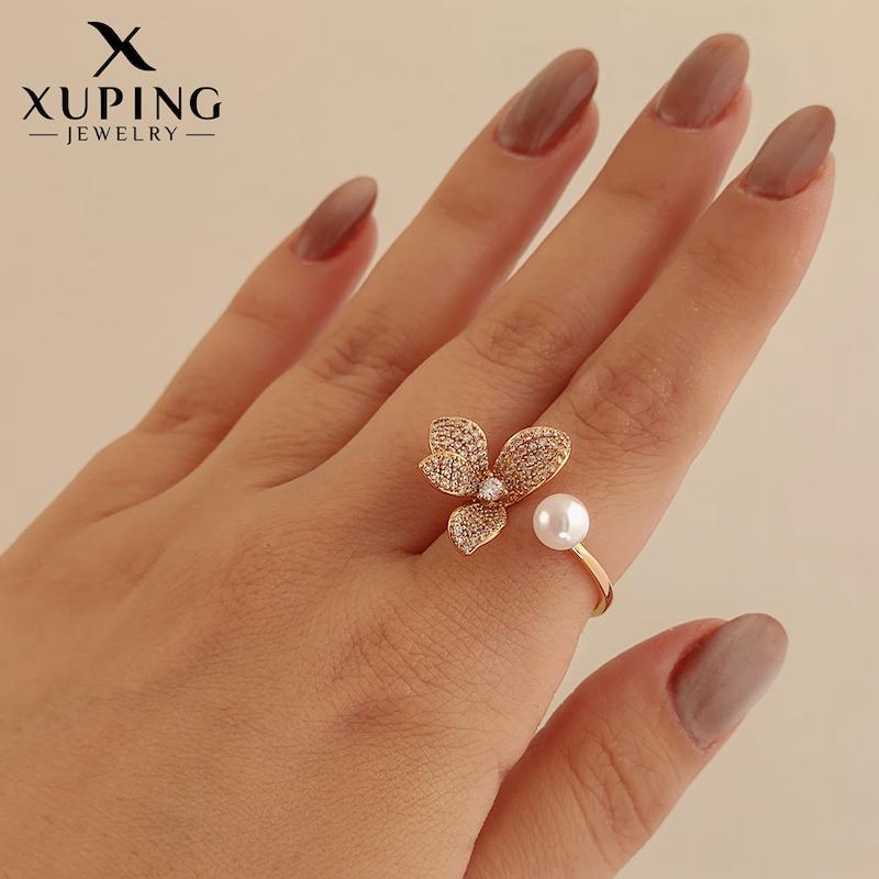 انگشتر مروارید و ارکیده ژوپینگ