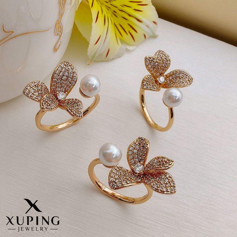 انگشتر مروارید و ارکیده ژوپینگ