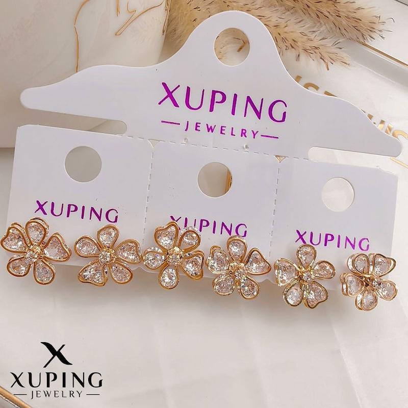 گوشواره بابونه کریستالی ژوپینگ