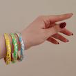 دستبند النگویی میناکاری مثلثی