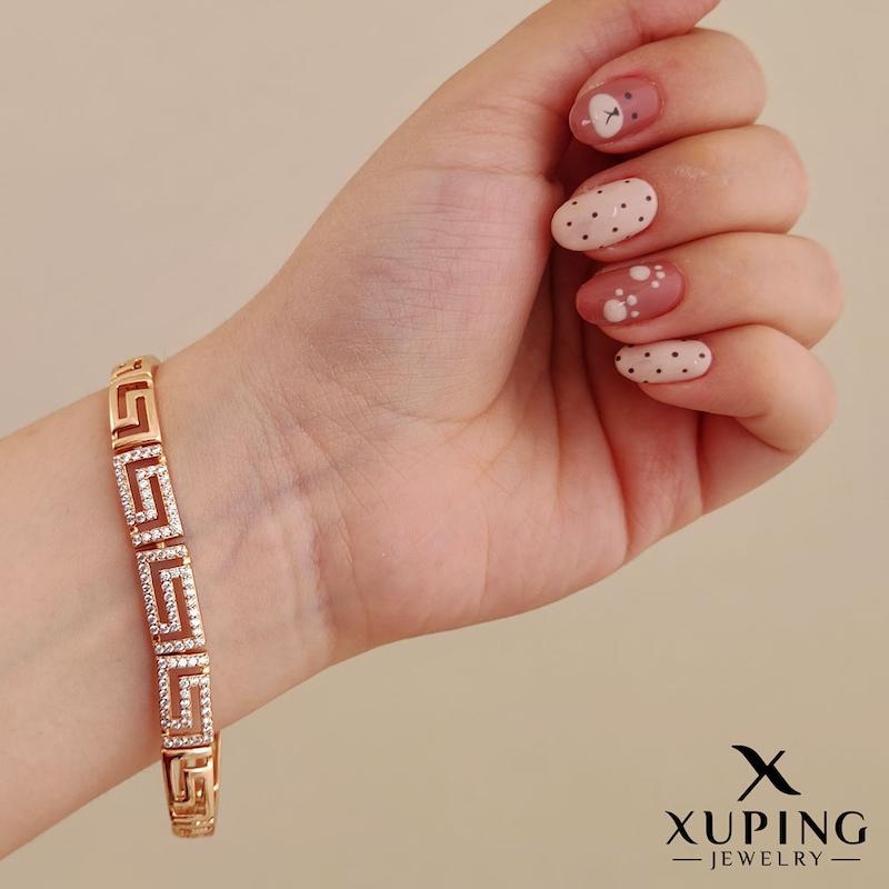 دستبند ورساچه نگین‌دار ژوپینگ