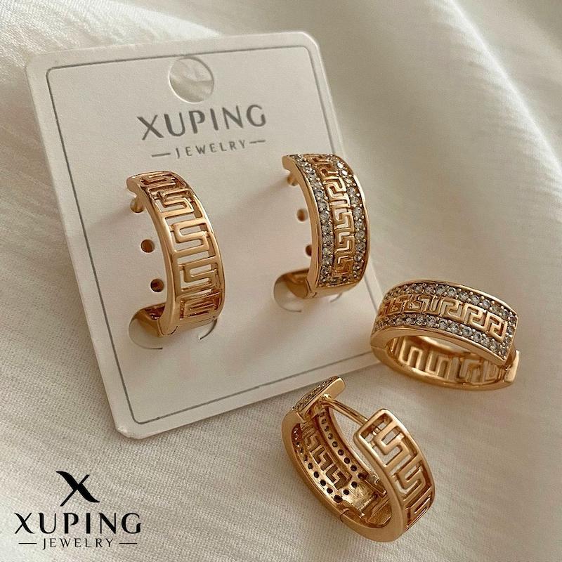 گوشواره ورساچه نگین‌دار ژوپینگ