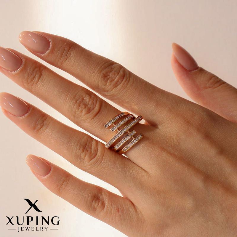 انگشتر خطی نگین‌دار ژوپینگ