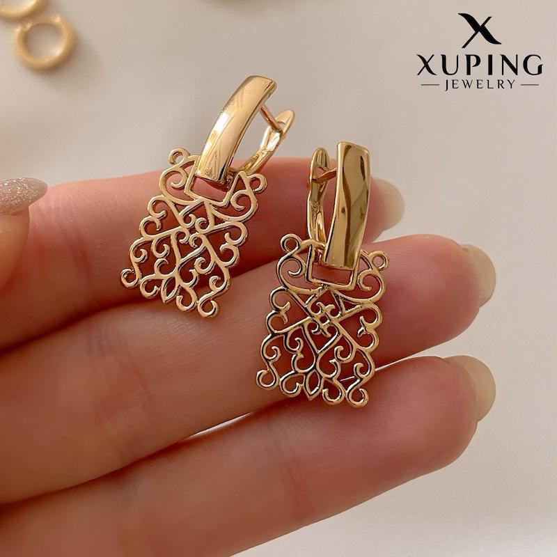 گوشواره آویز اسلیمی ژوپینگ