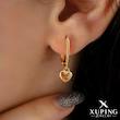 گوشواره حلقه قلب آویز ژوپینگ
