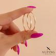گوشواره حلقه تراش طرح‌طلا ژوپینگ