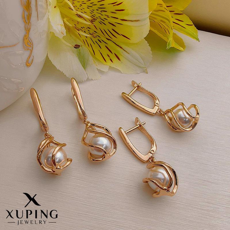 گوشواره آویز مرواریدی ژوپینگ