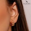 گوشواره حلقه طرح‌طلا ژوپینگ