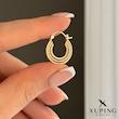 گوشواره حلقه طرح‌طلا ژوپینگ