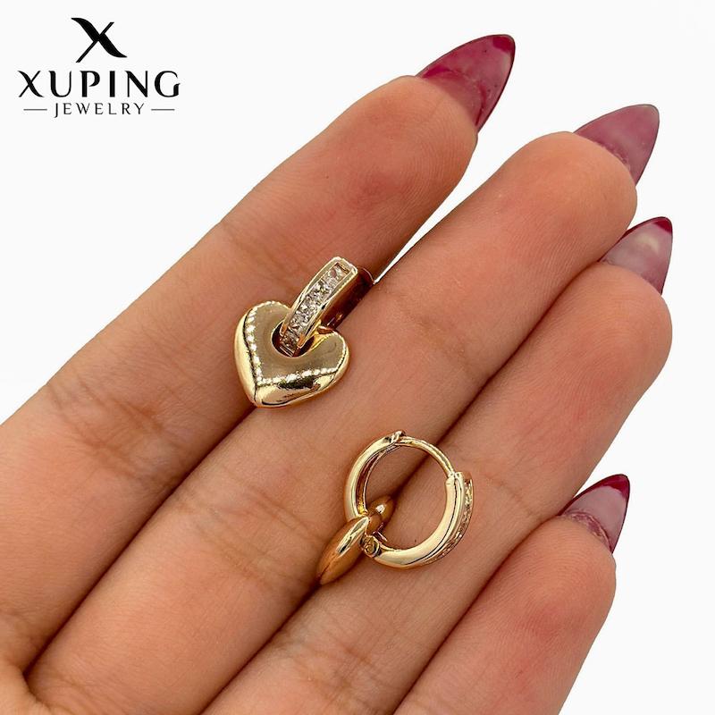 گوشواره دوحالته قلبی ژوپینگ