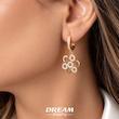 نیمست نگین‌دار طرح طلا DREAM