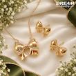 نیمست پاپیون طرح‌طلا DREAM (با زنجیر)