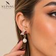 گوشواره پروانه مروارید آویز ژوپینگ
