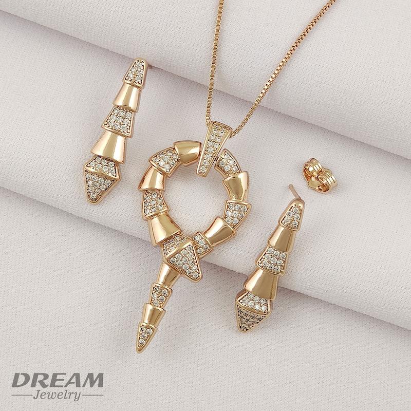 نیمست نگین‌دار طرح طلا DREAM