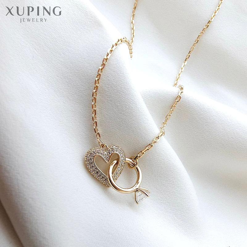 گردنبند قلب و حلقه ژوپینگ