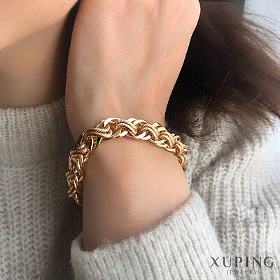 دستبند بافت طرح طلا ژوپینگ