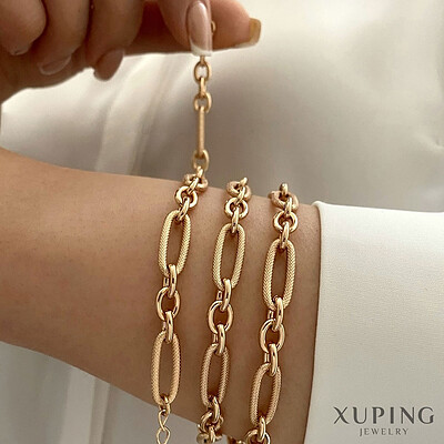 دستبند حلقه‌ای طرح طلا ژوپینگ